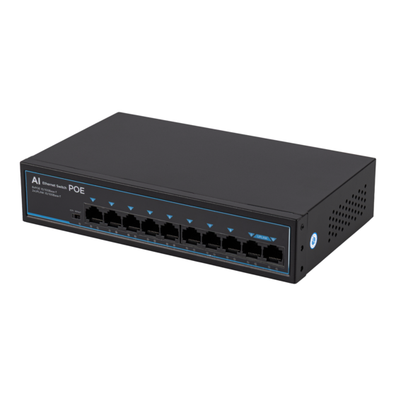 PoE коммутатор AT-NS-8P2-110 (3B)